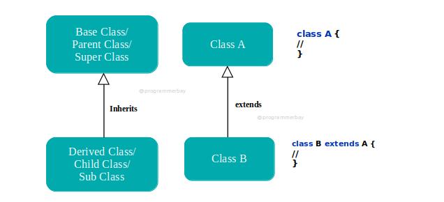 Single Inheritance In Java With Program Examples Programmerbay